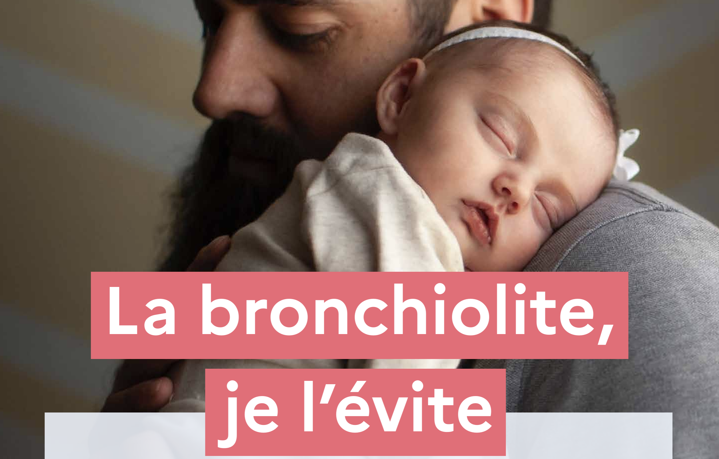 Bronchiolite : la campagne d'immunisation démarre le 14 septembre 